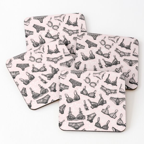 Item preview, Lingerie Pattern Aesthetic – Feminine Coquette Pink Design designed and sold by Aura.Creative.