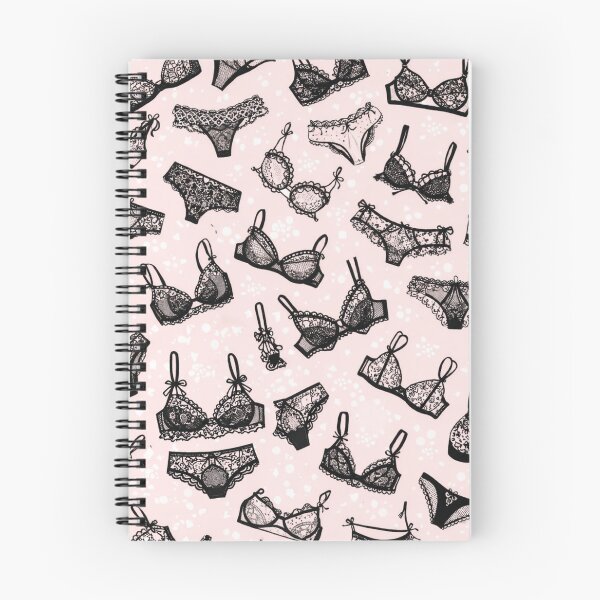 Aperçu de l'œuvre Motif de lingerie esthétique – Design rose coquette féminin créée et vendue par Aura.Creative.