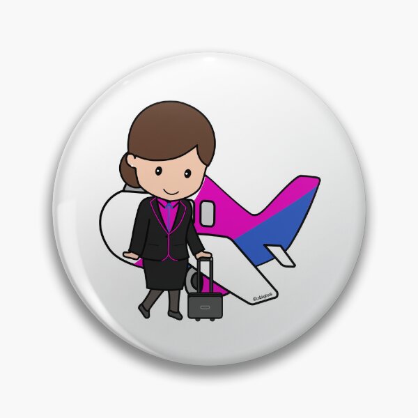 Item preview, Wizzair Flygirl designed and sold by Colalogbook.