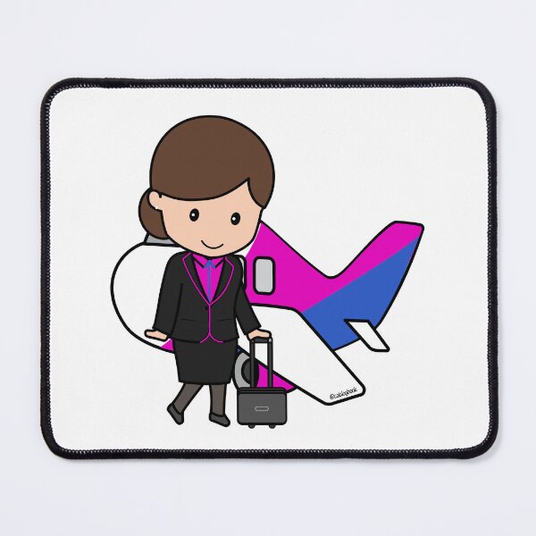 Item preview, Wizzair Flygirl designed and sold by Colalogbook.