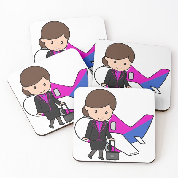 Item preview, Wizzair Flygirl designed and sold by Colalogbook.