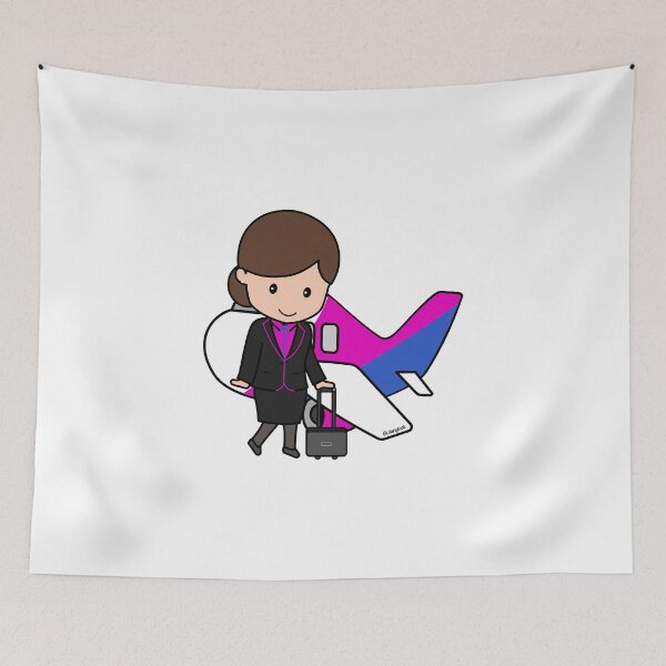 Item preview, Wizzair Flygirl designed and sold by Colalogbook.