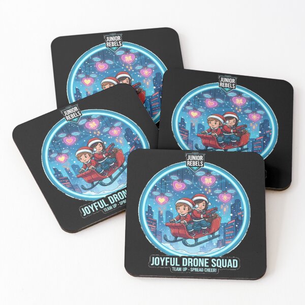 Item preview, Joyful Drone Squad: Neon Cheer – Est. 2026 | Junior Rebels Series designed and sold by AresForge.