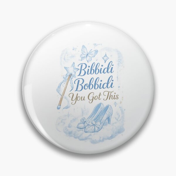 Item preview, Bibbidi Bobbidi You Got This Princess Motivational Design designed and sold by Aura.Creative.