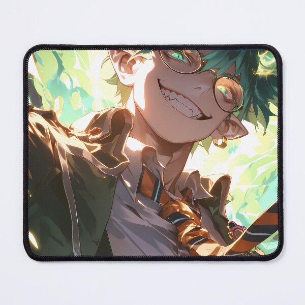 Item preview, Amaimon Blue Exorcist Mischievous Green Hair Lightning Smile designed and sold by mildaclairmo.