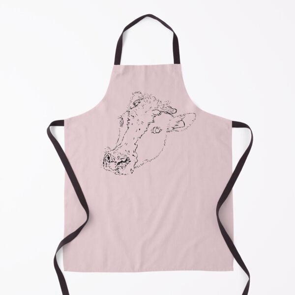 Item preview, Dairy Cow - Side Eye - (#EED4D9) designed and sold by The Stippler Process.