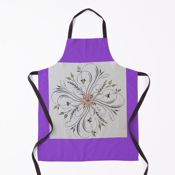 Item preview, Elegant Floral Pen and Ink designed and sold by donnaheronart.