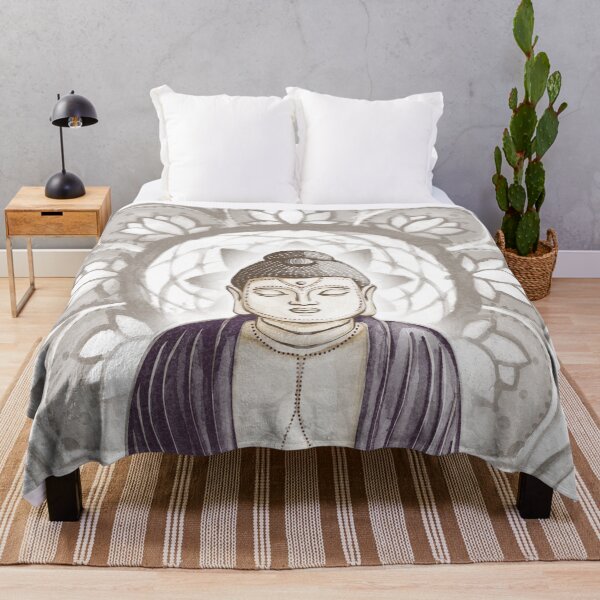 Item preview, Buddha Padma Watercolor - Fawn Earth Fig - Earth Halo designed and sold by Irene Estelle.
