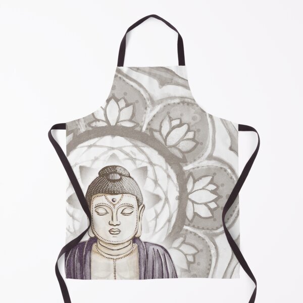Item preview, Buddha Padma Watercolor - Fawn Earth Fig - Earth Halo designed and sold by Irene Estelle.