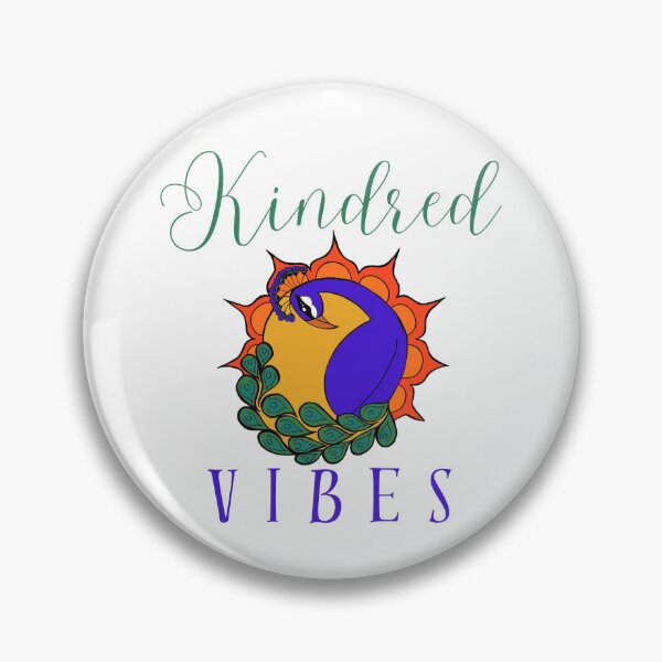 Item preview, kindred vibes peacock logo 1 designed and sold by AumIGod.
