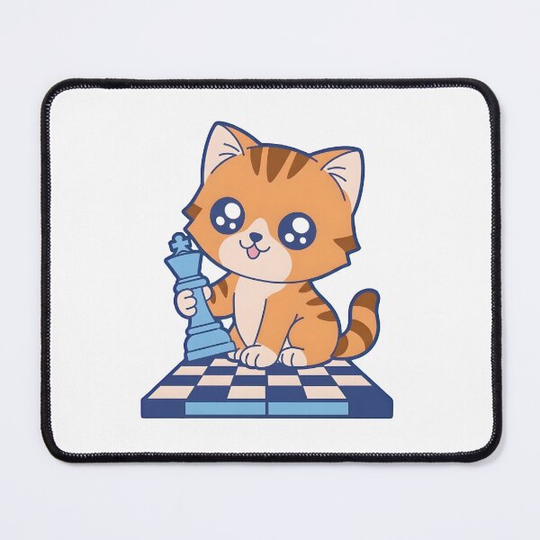 Item preview, Cute Orange Chess Cat Funny Kitten Design designed and sold by ArdjaN_PL.