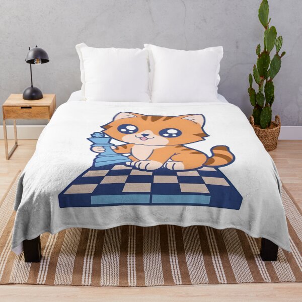 Item preview, Cute Orange Chess Cat Funny Kitten Design designed and sold by ArdjaN_PL.