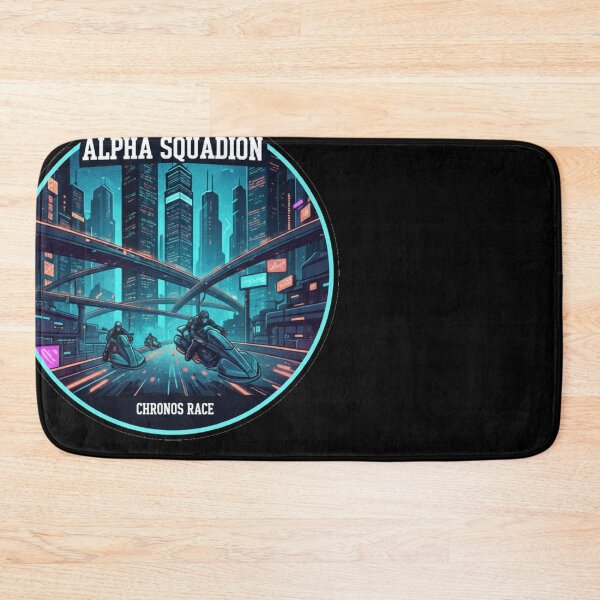 Item preview, Alpha Squadron: Chronos Race | High-Octane Cyberpunk Biker designed and sold by AresForge.