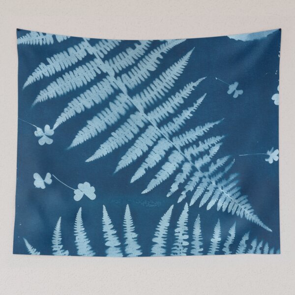 Item preview, Cyanotype Ferns designed and sold by BotanicalMammal.
