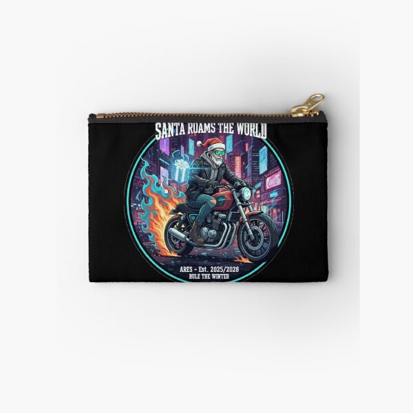 Item preview, Urban Legion: Rule The Winter - Est. 2026 | Elite Cyberpunk Santa Biker Graphic designed and sold by AresForge.