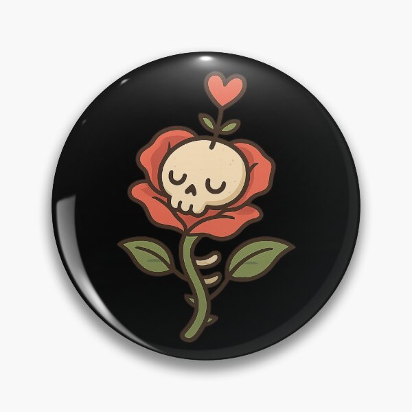 Item preview, Skull Rose — Love & Growth designed and sold by Dream Machine.