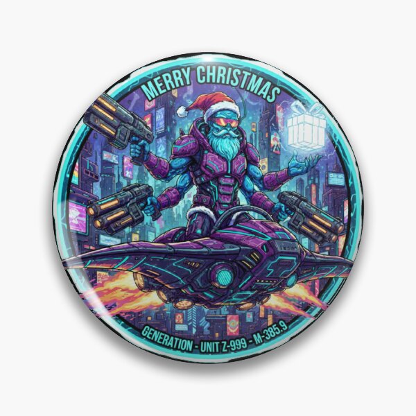 Item preview, Cyber Santa: Generation Unit Z-999 - Tech-Xmas Elite Edition designed and sold by AresForge.