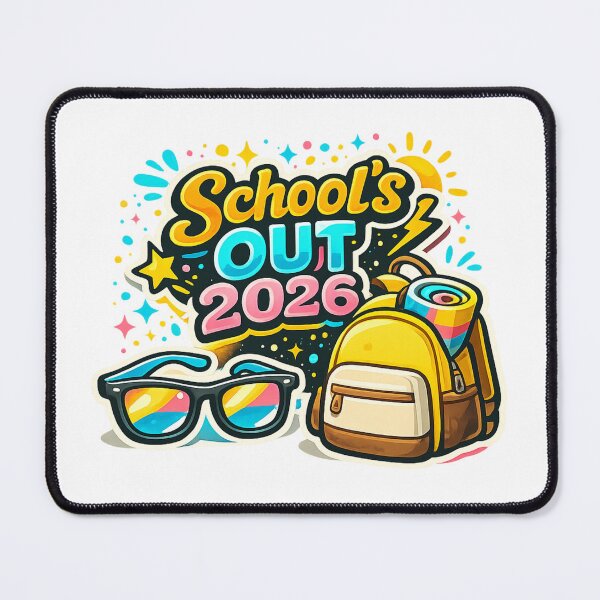 Item preview, School's Out 2026 Retro Last Day Design designed and sold by Combat Skies.
