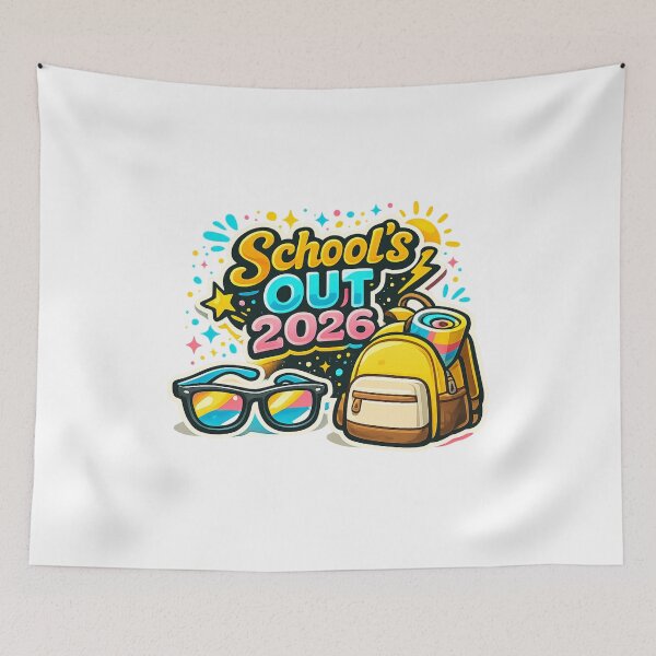 Item preview, School's Out 2026 Retro Last Day Design designed and sold by Combat Skies.
