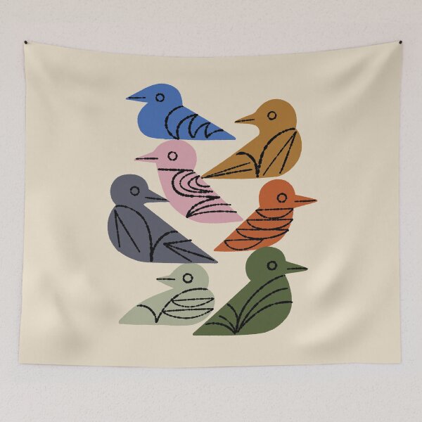 Item preview, Painted Birds designed and sold by Renea L Thull.