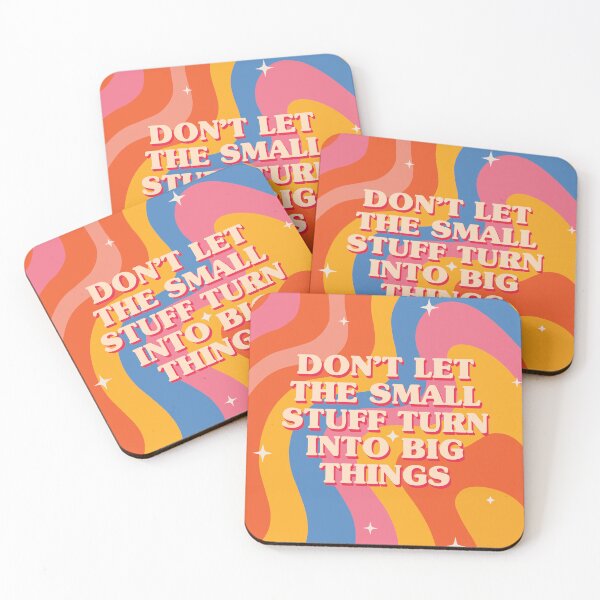 Item preview, Retro Groovy Waves With Mindfulness Mantra designed and sold by SweetLog.