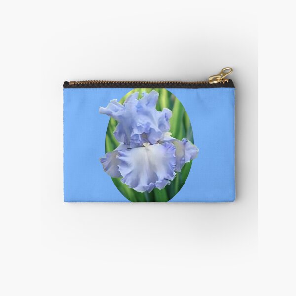Item preview, Blue Bearded Iris Flower Bloom  designed and sold by Rockyctees.