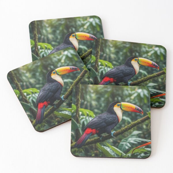 Item preview, Colorful Toucan on Jungle Vine designed and sold by adill72.