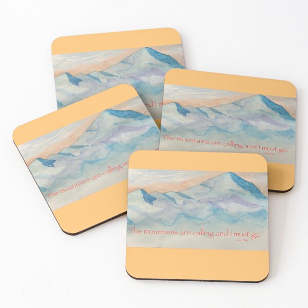 Item preview, Mountain Range Watercolor designed and sold by donnaheronart.