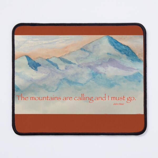 Item preview, Mountain Range Watercolor designed and sold by donnaheronart.
