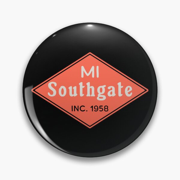 Item preview, Southgate Michigan Diamond Shaped City Badge designed and sold by American Travels.