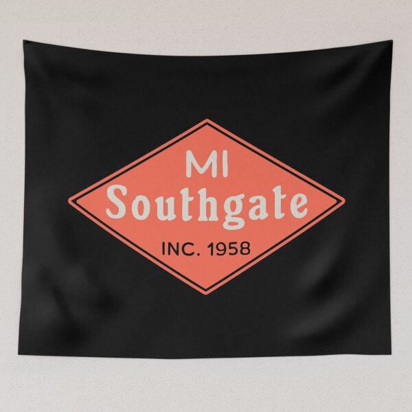 Item preview, Southgate Michigan Diamond Shaped City Badge designed and sold by American Travels.