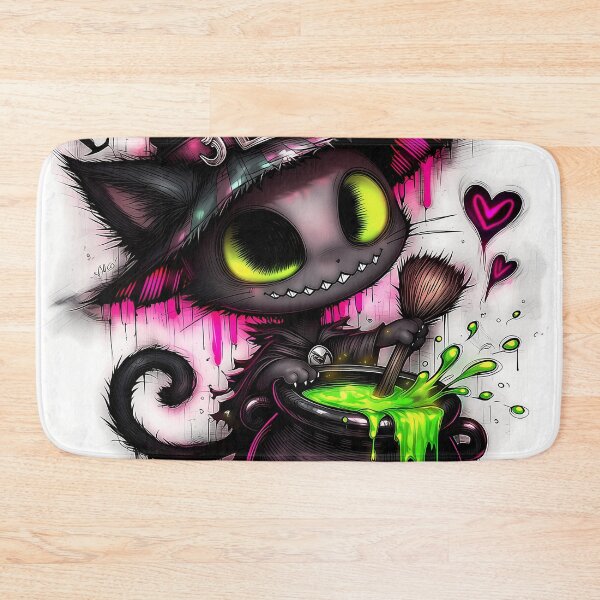 Item preview, Witchy Black Cat Brewing Mischief designed and sold by DonaldWaltersxx.