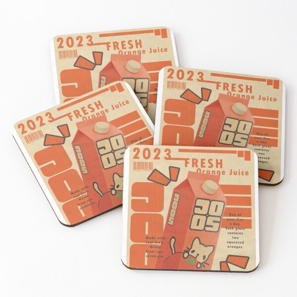 Item preview, orange juice graphic design designed and sold by lilypadblue.