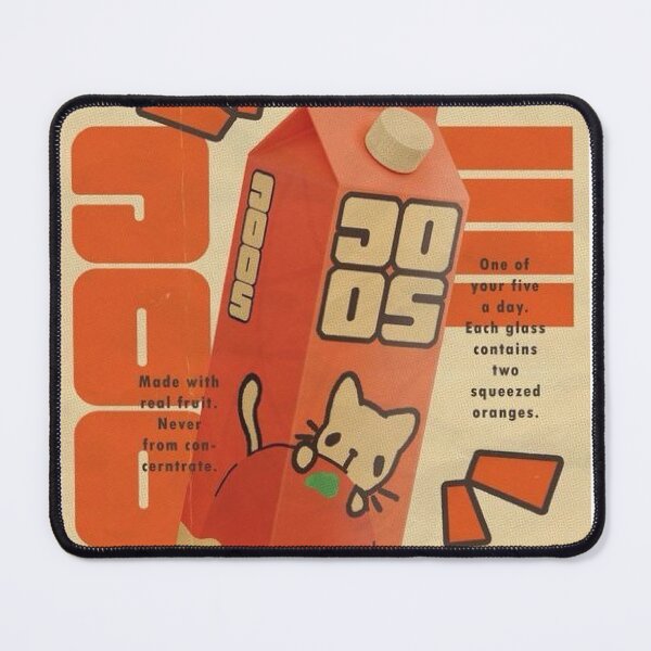 Item preview, orange juice graphic design designed and sold by lilypadblue.