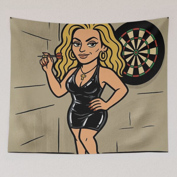Item preview, The Sopranos Family Cuties - Adriana: The Bullseye Look designed and sold by CleverCulture.