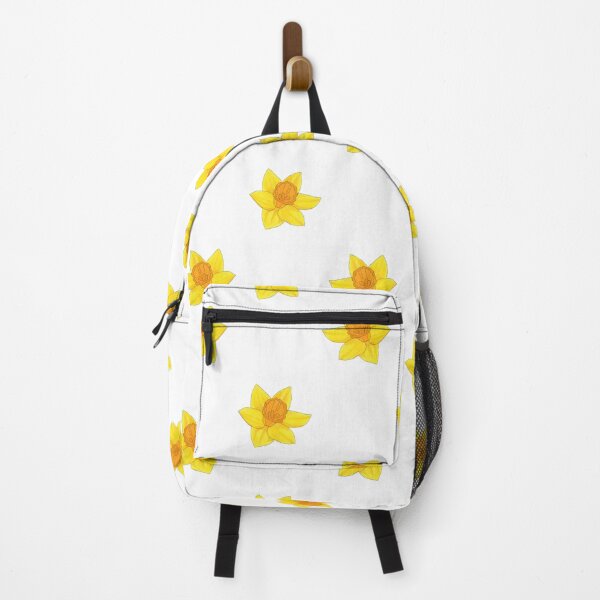 Item preview, Daffodil Pattern 1 with white background designed and sold by Paintingsbyapeacock.