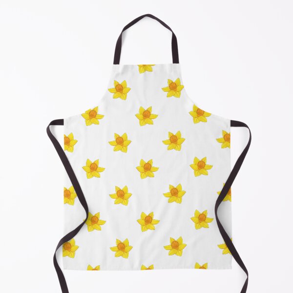 Item preview, Daffodil Pattern 1 with white background designed and sold by Paintingsbyapeacock.
