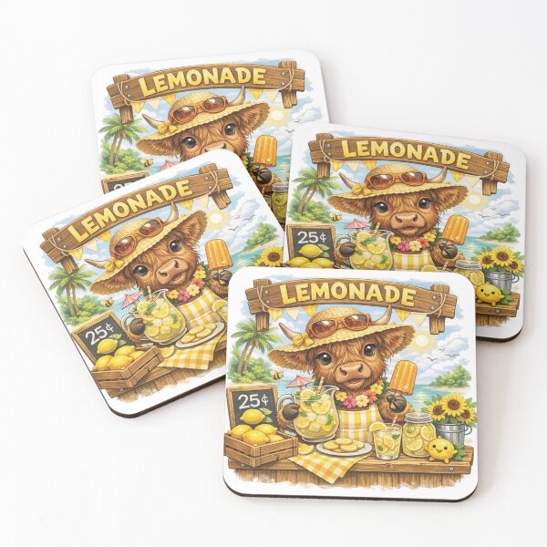 Item preview, “Fresh-Squeezed Sunshine: Lemonade Cow Mascot” designed and sold by Mindful56.