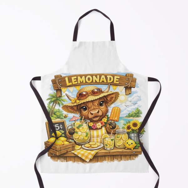 Item preview, “Fresh-Squeezed Sunshine: Lemonade Cow Mascot” designed and sold by Mindful56.