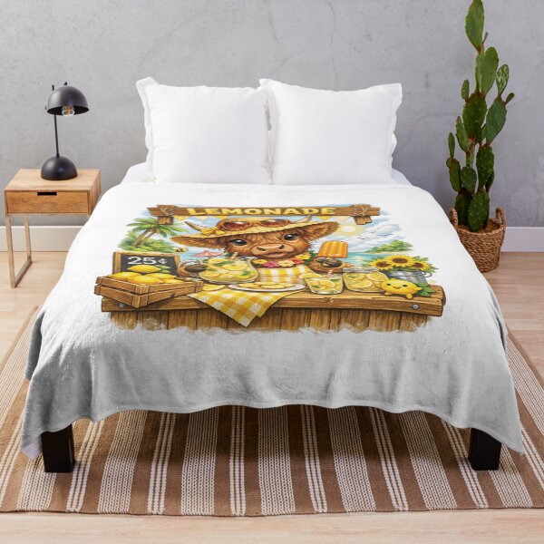 Item preview, “Fresh-Squeezed Sunshine: Lemonade Cow Mascot” designed and sold by Mindful56.