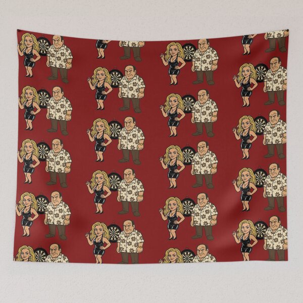 Item preview, The Sopranos Family Cuties - The Crazy Horse "Darts" Club designed and sold by CleverCulture.