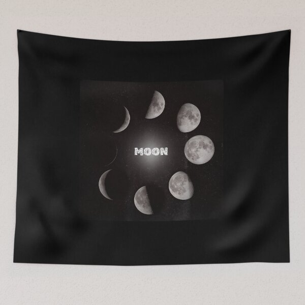 Item preview, Moon Phases in Space designed and sold by CyrilloArt.