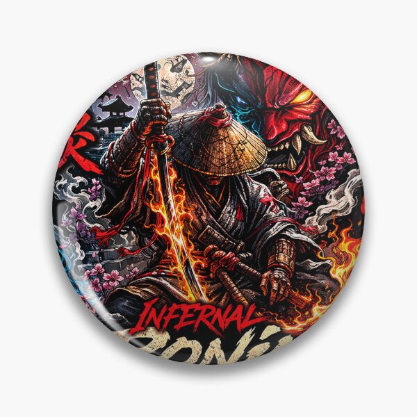Item preview, Infernal Ronin designed and sold by Swiss Pam Studio.