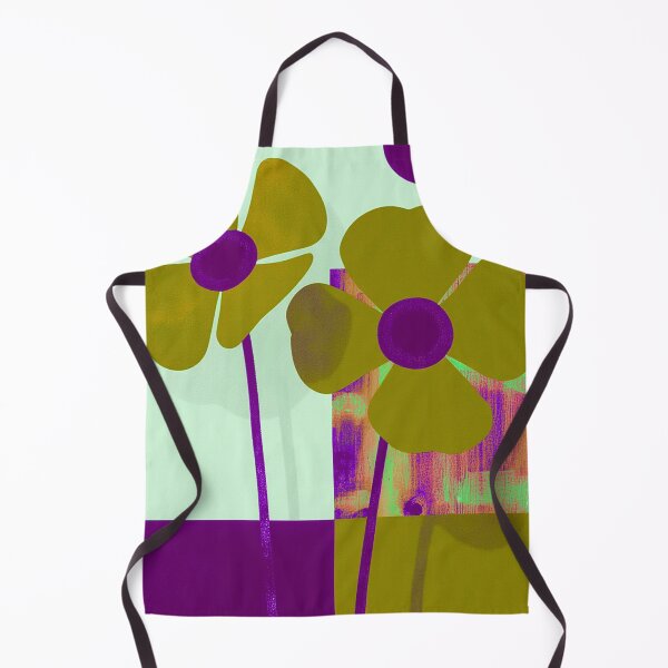 Item preview, Modern Dual Floral Art – Vibrant Art Deco Flower Design designed and sold by joycrysstudio.