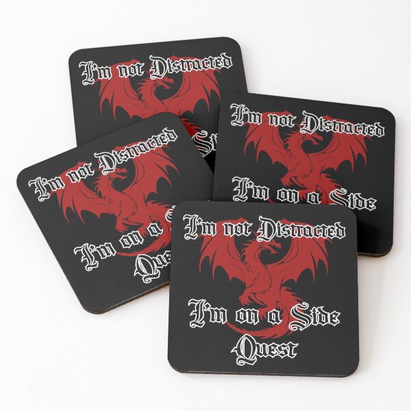 Item preview, I'm Not Distracted I'm On A Side Quest Nerdy ADHD designed and sold by Sugar-n-Spite.