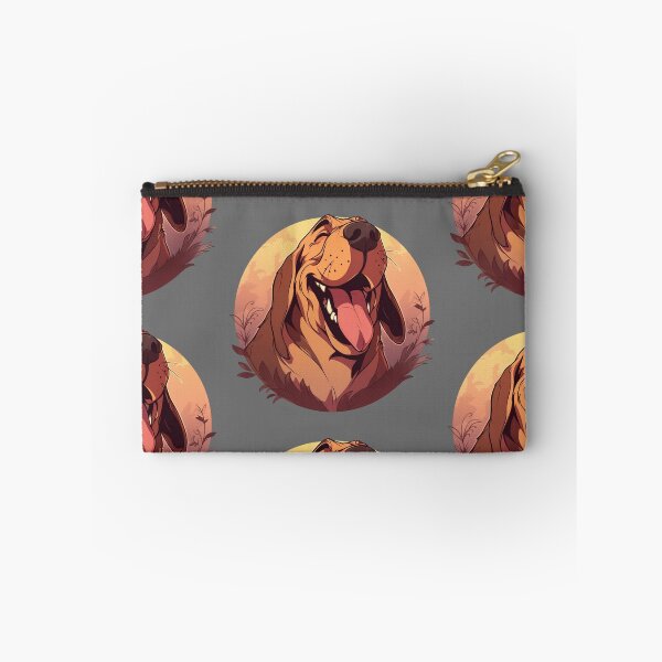Item preview, Cute happy bloodhound designed and sold by MendaciousMina.