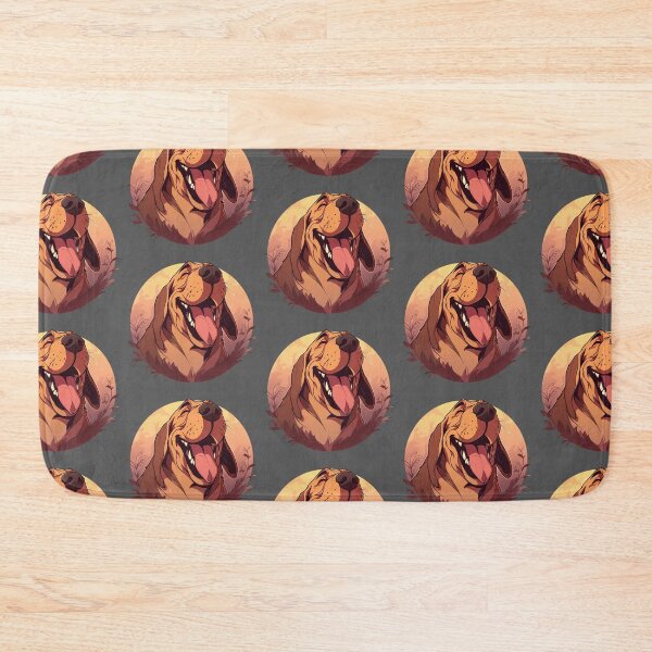 Item preview, Cute happy bloodhound designed and sold by MendaciousMina.