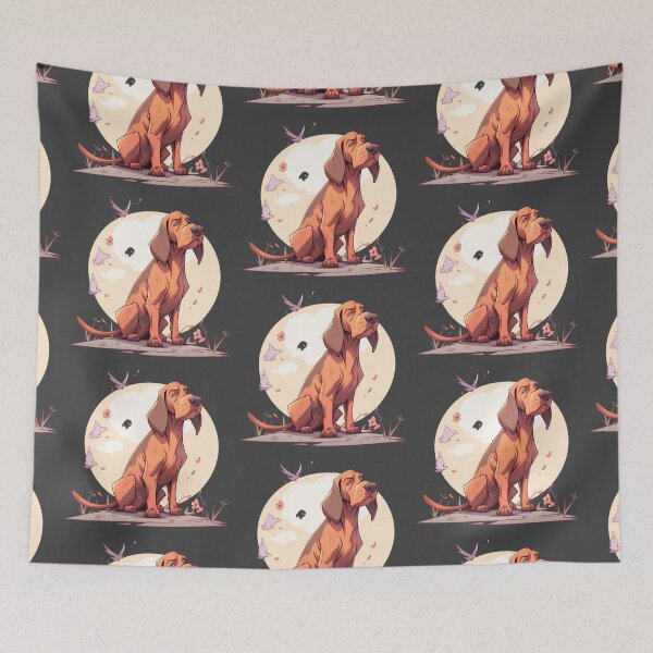 Item preview, Cute bloodhound designed and sold by MendaciousMina.