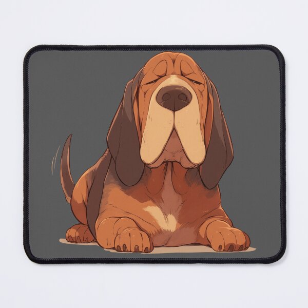 Item preview, Cute bloodhound designed and sold by MendaciousMina.