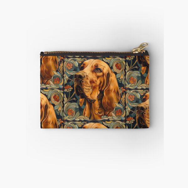 Item preview, Art nouveau bloodhound designed and sold by MendaciousMina.
